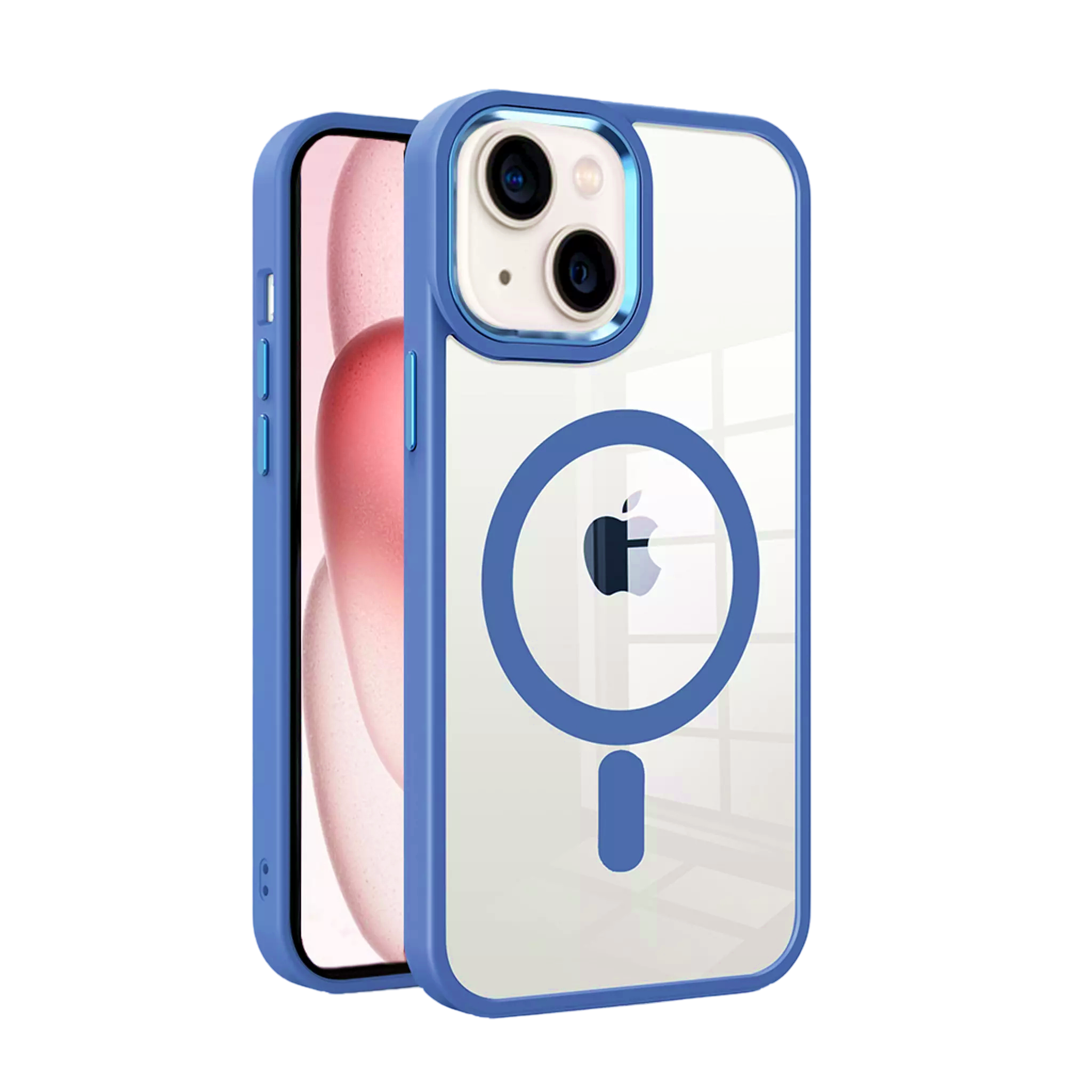 Transparent Hybrid MagSafe Case for iPhone 14 Plus / 15 Plus Transparent Hybrid MagSafe Case for iPhone 14 Plus / 15 Plus